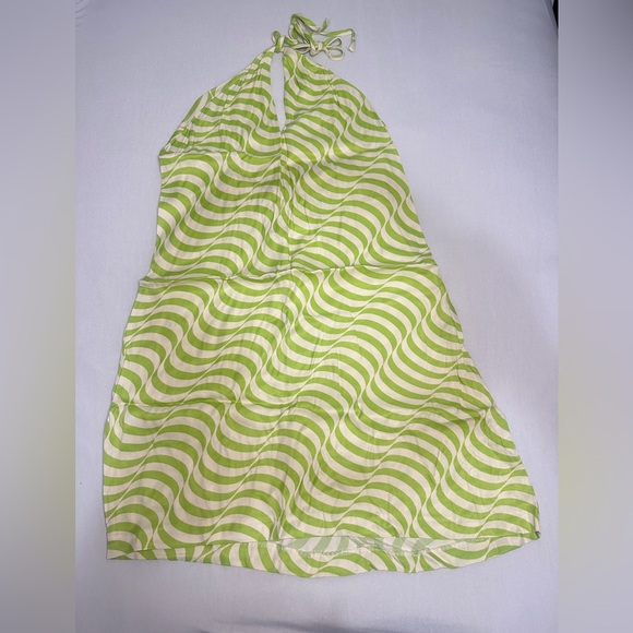 ZARA -Satin effect print dress - Picture 3 of 3